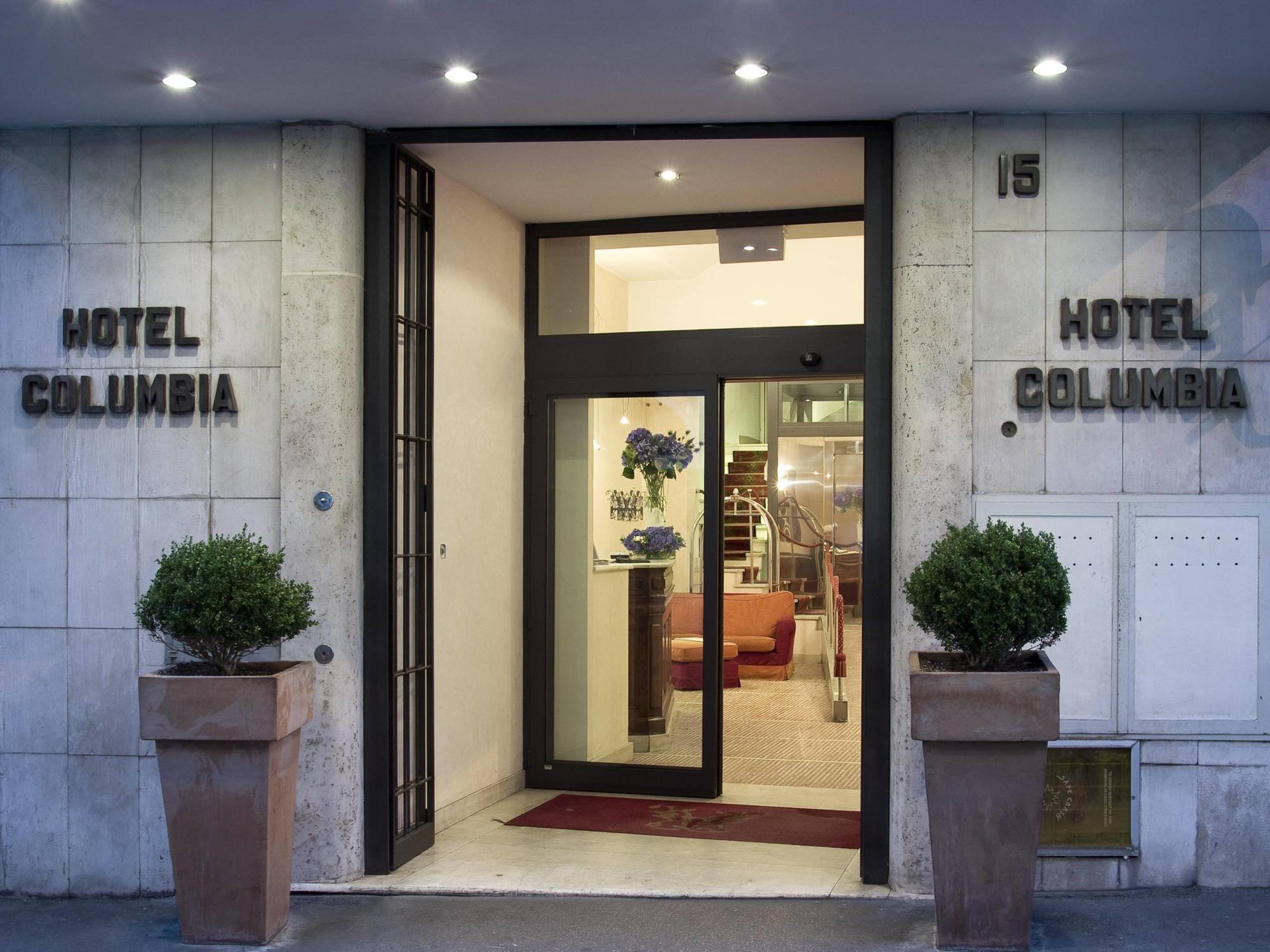 Hotel Columbia Rom Exterior foto